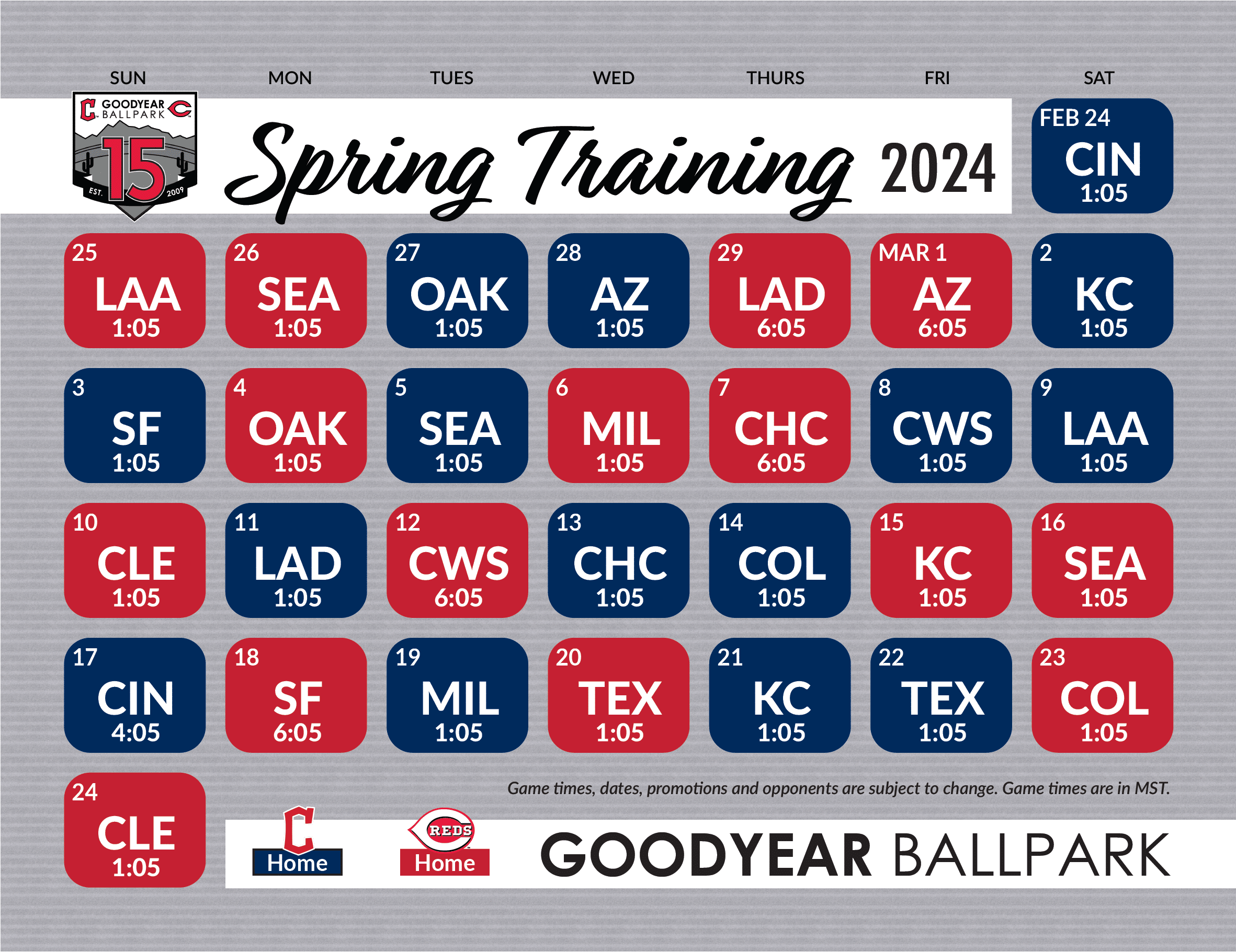 Indians spring deals training